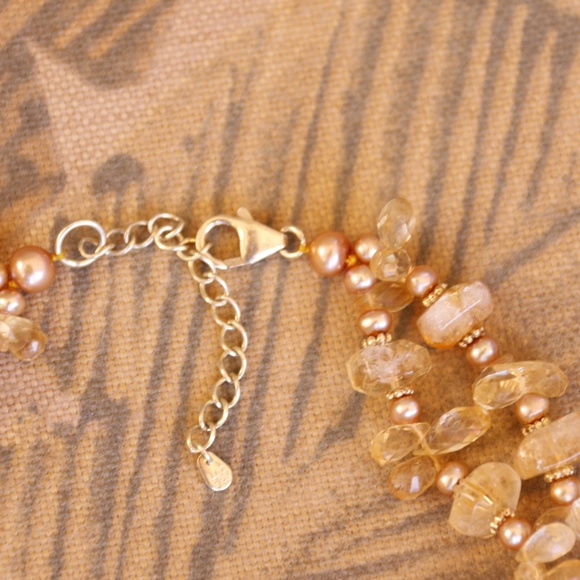 SOLD!! Citrine necklace - Picture 3 of 7